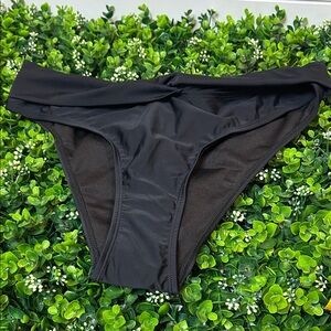 Elegant Black Women's Swim Bottom